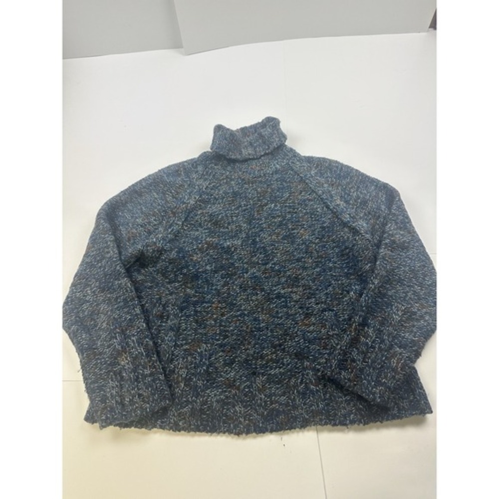 Tous Les Garcons Turtleneck Sweater Size Large Made In Italy‎ Wool Blend